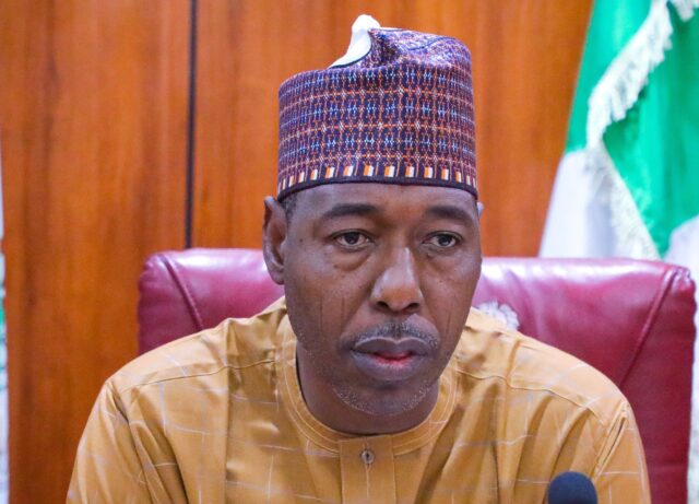Zulum to supporters: Stop comparing my work with other governors Boko Haram ideology, French language students, Zulum