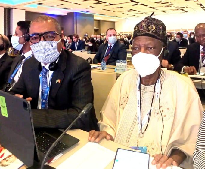 Lai Mohammed in Spain