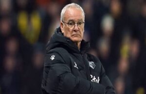 Watford sack Claudio Ranieri as coach Ranieri