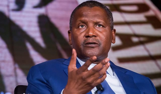 Automatic employment, Dangote