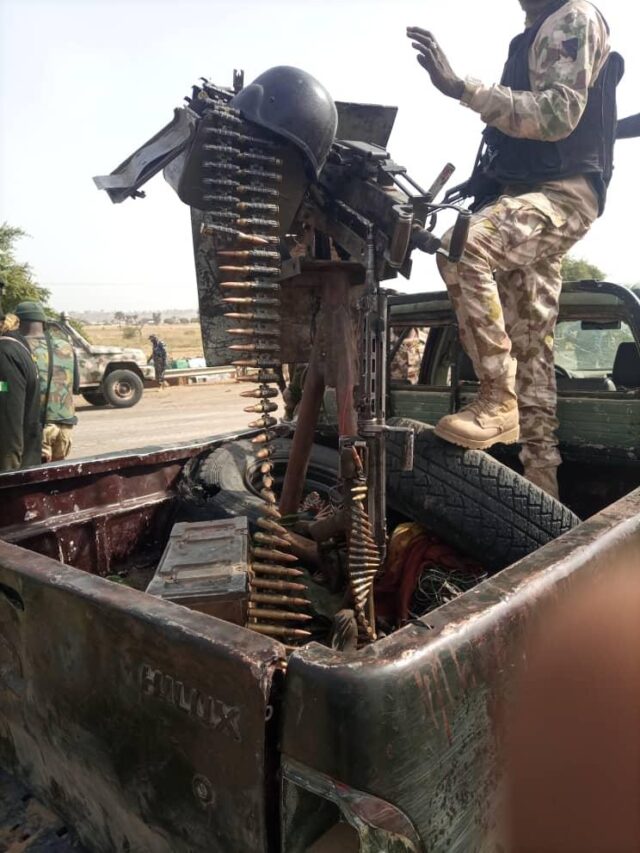 Troops foil attack on Biu, kill five terrorists Troops