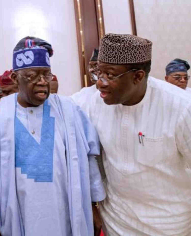 Fayemi opens up on parley with Tinubu, 2023 Presidency, spin doctors Fayemi and Tinubu