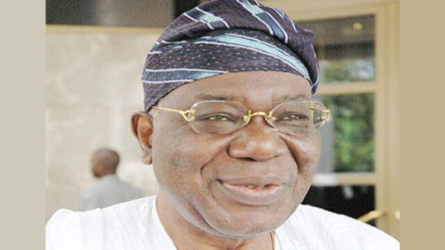 Ex-Interim President, Ernest Shonekan, dies at 85 Shonekan