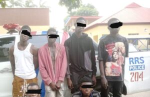 RRS arrests 4 ex-convicts, 2 others for robbing accident victims in Lagos