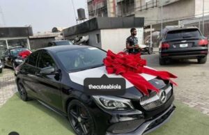 Popular comedian, Cute Abiola, buys N12m Benz Cute Abiola