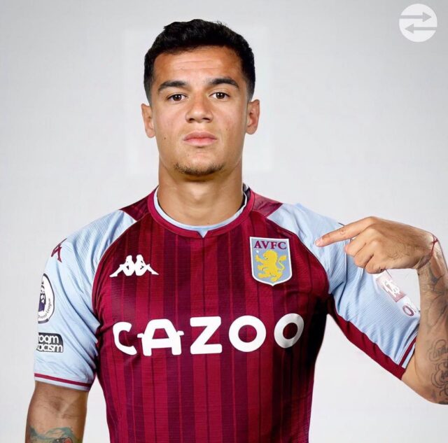 Coutinho joins Aston Villa from Barcelona Coutinho