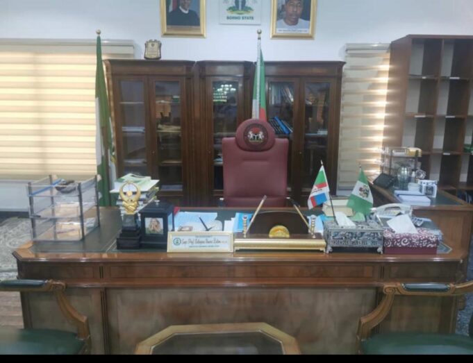 Borno Gov's Red Seat Borno Gov's Red Seat