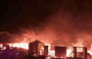 Fire guts Niger market, goods worth millions destroyed Market