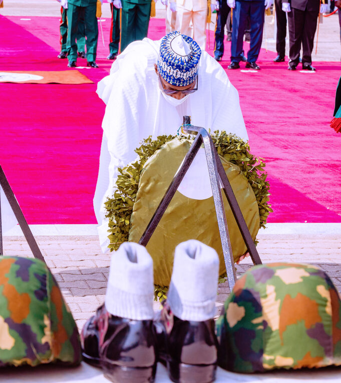 President Buhari Fallen heroes