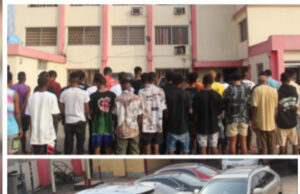 EFCC nabs 31 Internet fraud suspects in Benin, seizes 9 cars Internet fraudsters