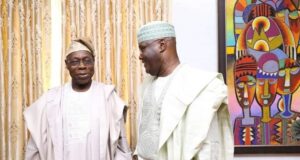 Atiku, Obasanjo in closed door meeting in Abeokuta Obasanjo, Atiku