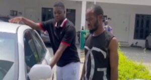 Cute Abiola gifts fellow comedian new car Fellow comedian, Cute Abiola