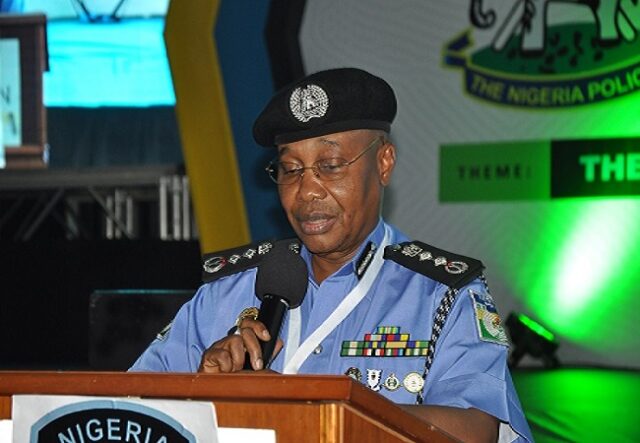 Deploy your assets to tackle insecurity, IGP tells senior police officers Prosecution, SPY number plates, Police officers, Security beef-up, Police Insurance Company, Operational assets, Schools, Unapproved uniforms, Uniforms, IGP
