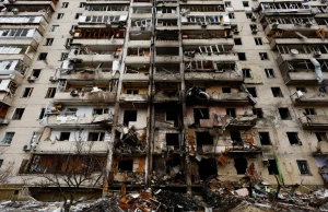 Russian shelling damages 17 high-rises in Ukrainian port city Ukraine