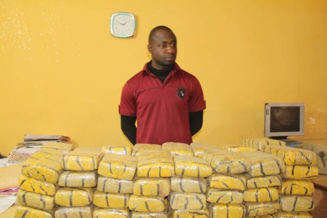 Soldier caught with 81 parcels of cannabis Soldier