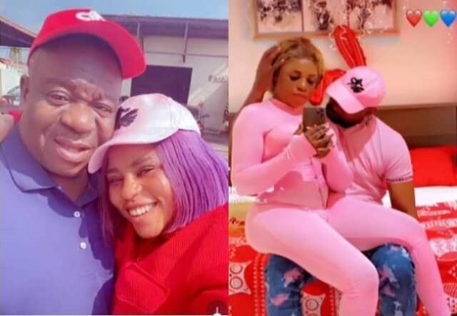 Mr Ibu’s daughter engaged after meeting U.S. lover on Tik Tok Tik Tok, Mr Ibu's daughter