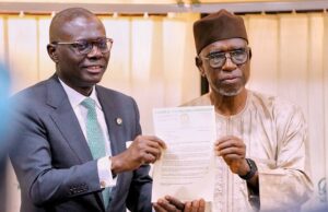Sanwo-Olu receives provisional licenses for 2 universities Sanwo-Olu and NUC Secretary