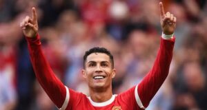 Ronaldo hat-trick saves Man Utd victory over Norwich Norwich, Ronaldo