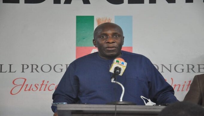 APC National Secretary, kpanudoedehe, APC Secretary