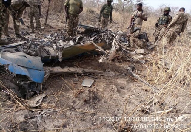 Army recovers wreckage of crashed jet in Sambisa forest