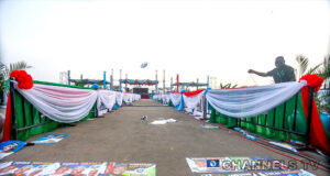 Osinbajo, Tinubu, Emefiele’s banners, billboards flood Eagle Square