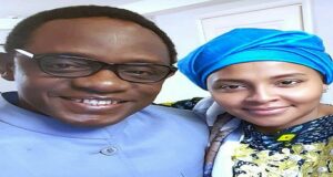 Amidst APC crisis, Abacha’s daughter releases romantic picture with Buni Marriage, Romantic picture with Buni