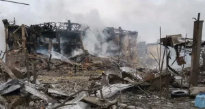 Russia destroys Ukrainian airport Ukrainian airport