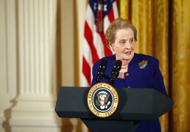 Former U.S. Secretary of State, Madeleine Albright, dies Madeleine Albright