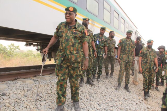 Train attack: COAS orders troops to rescue abducted victims