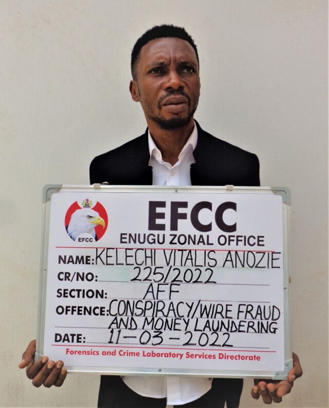 EFCC nabs church founder over $182,000 wire fraud