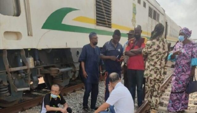 VIDEO: Passengers stranded as Lagos-Ibadan train runs out of diesel Lagos-Ibadan train
