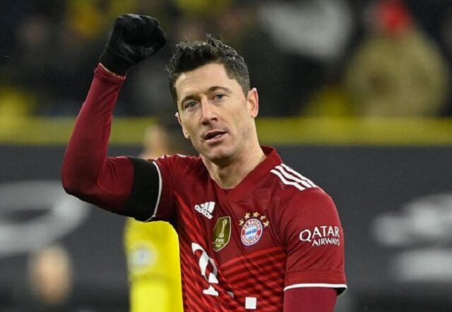 Lewandowski ends sponsorship deal with Huawei over links to Russia Lewandowski
