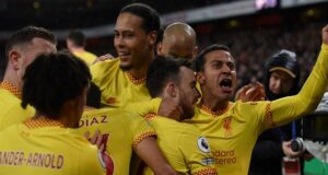 Liverpool sink Arsenal to boost title bid as Spurs beat Brighton Benfica, Liverpool