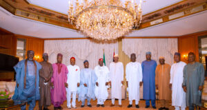 PHOTOS: Buhari hosts Tinubu, El-Rufai, APC founding fathers