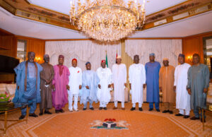 PHOTOS: Buhari hosts Tinubu, El-Rufai, APC founding fathers