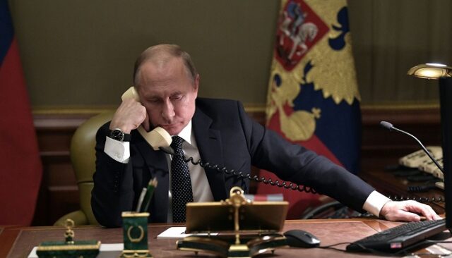 Putin holds 75-minute call with France, Germany on how ‘to end war in Ukraine’ Call, Putin