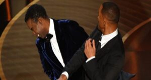 VIDEO: Will Smith slaps Chris Rock on Oscars stage Oscars Academy, Smith, Will Smith
