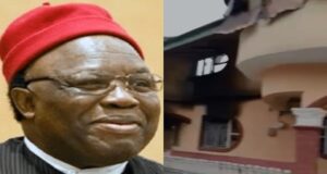 Gunmen raze Ohanaeze President’s house in Imo Ohanaeze, Ohanaeze President