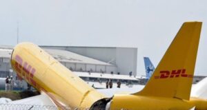 Cargo plane breaks in two during emergency landing Cargo