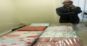 VIDEO: NDLEA intercepts cocaine in children’s duvets at Lagos airport Cocaine, NDLEA