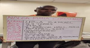 VIDEO: NDLEA arrests Brazil-based passenger with cocaine at Lagos airport Brazil-based passenger