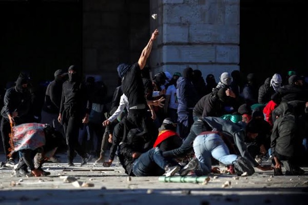 Jerusalem clash Mosque
