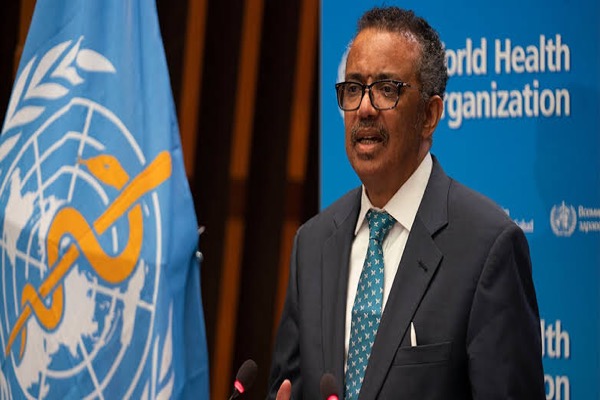 WHO Director-General, Dr. Tedros Adhanom Ghebreyesus WHO, Tedros, Unhealthy air