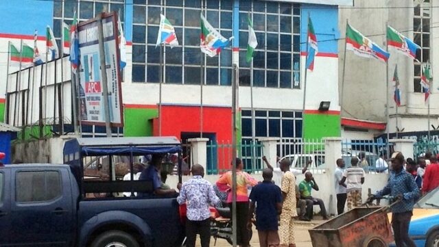 APC evicts journalists from media centre National, Media centre