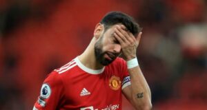 Man U midfielder, Fernandes, involved in auto crash Premier League, Fernandes