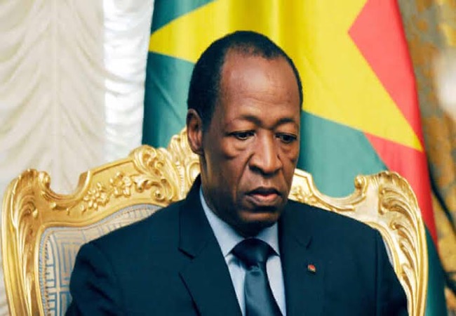 Burkina Faso’s former President, Blaise Compaore Life imprisonment