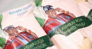 Eid-el-Fitr: Tinubu distributes 3,000 bags of rice to Muslims in Nasarawa Bags of rice, Muslims