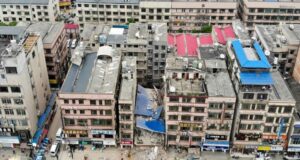 Dozens trapped as building collapses in China China