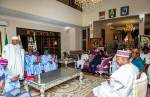 2023: Like Osinbajo, Tinubu meets APC governors Tinubu