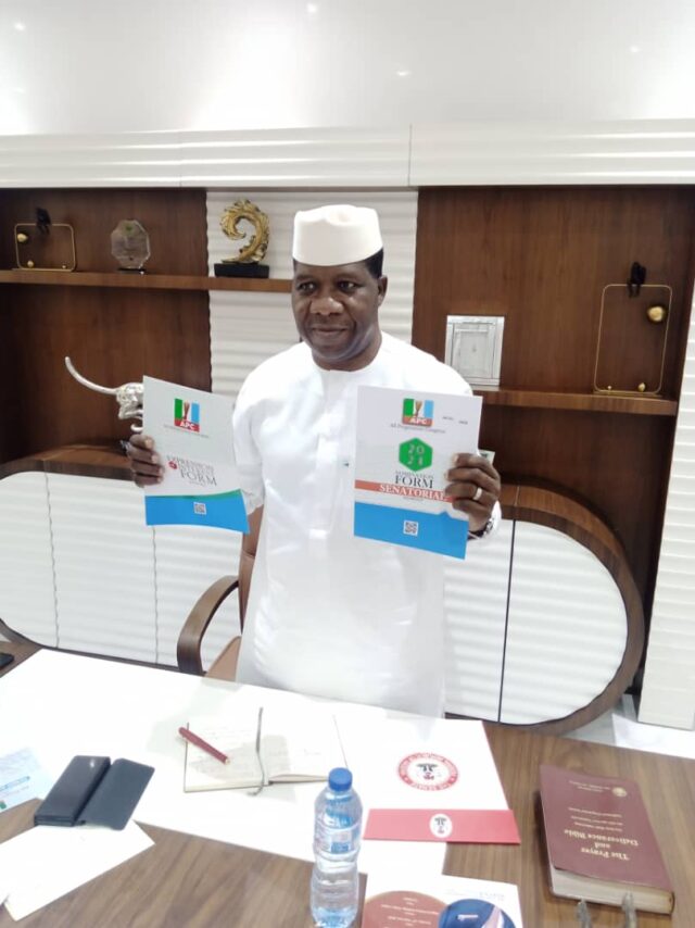 Bamidele submits senatorial re-election forms for Ekiti Central Bamidele